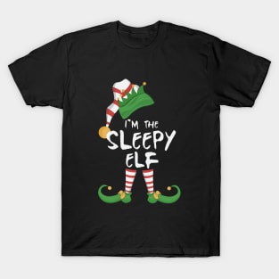 I'm The Sleepy Elf Matching T-Shirt